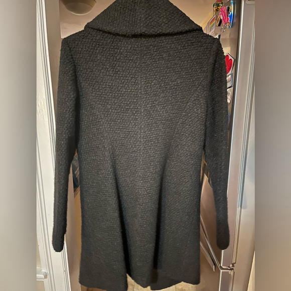 Dawn Levy Adelaide Black Short Boucle Coat. Size S - Picture 4 of 8